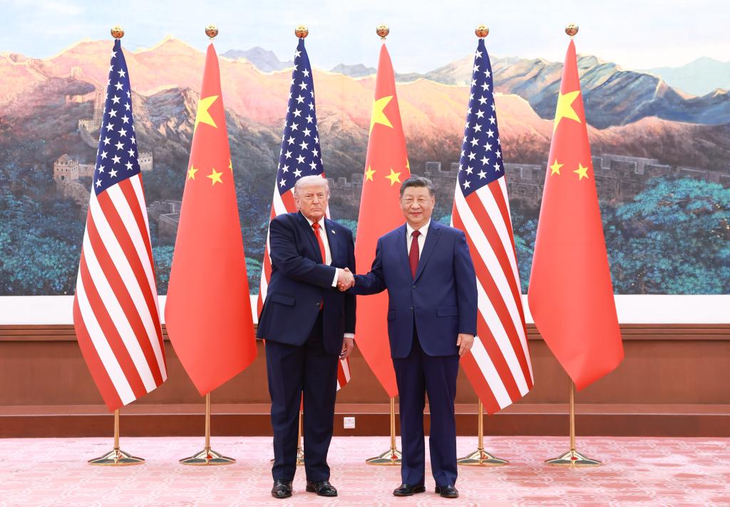 “需要共同书写的时代答卷”——习近平主席同特朗普总统会晤侧记